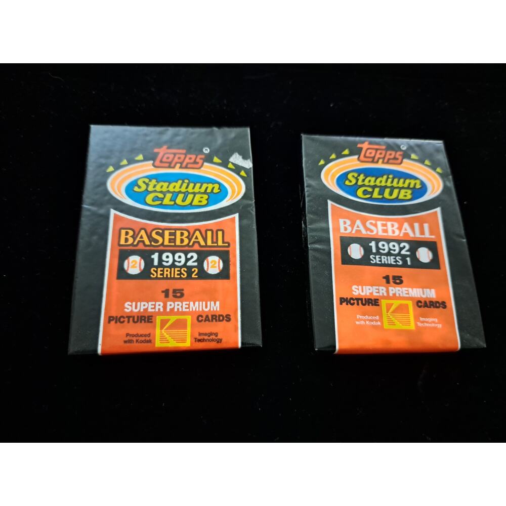 1992 Topps Stadium Club Packs (2)